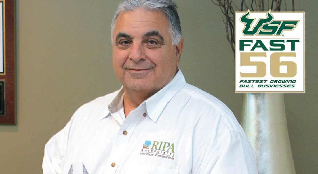 RIPA Frank Ripa Honored by USF as Fastest Growing Bull Business