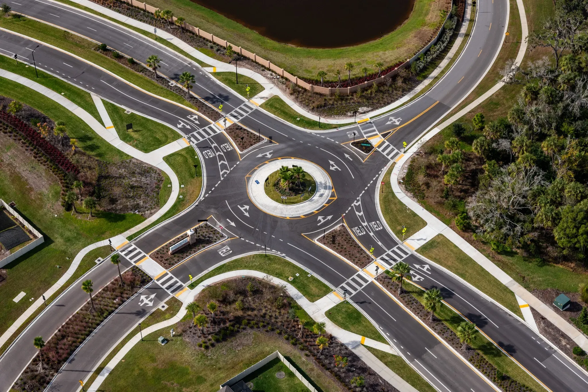 Artisan Lakes Overall Roundabout