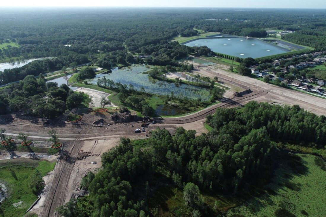 Ripa Construction Let Us Do Good Project Drone Photo.