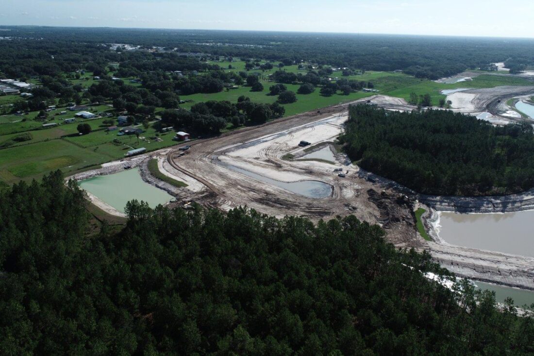 RIPA & Associates Construction Two Rivers A1A2 Project Drone Photo.