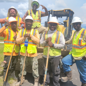 RIPA & Associates construction crew members.